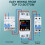 WiFi  Power Meter 63A Automatic Reclosing Protector Digital KWH Leakage Current Voltage Monitor Controller 5