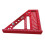 Multi-Angle Measuring Ruler W/ Dowel Woodworking Square Protractor Miter Triangle Ruler High Precision Layout Tool B 7