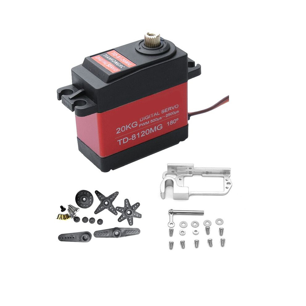 20Kg Digital Servo Large Torque+20Kg Servo Parabolic Device Aerial Vehicle Throw Device For Rc Drone Cars 6033588827657