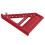 Multi-Angle Measuring Ruler W/ Dowel Woodworking Square Protractor Miter Triangle Ruler High Precision Layout Tool B 9