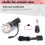 51mm Motorcycle Exhaust Modified Sound Wave Remote Button Electronic Control Exhaust Valve Electrically Controlled Valve 5