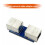 Gigabit Ethernet Cable Adapter Module Network Cable Extension Connector RJ45 Adapter Network Straight-Through Connector 7