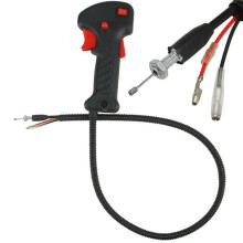 1 Pièce de Tuyau Orange de 80 cm de Long et 19 mm pour Débroussailleuse, Coupe-Bordures, Interrupteur, Câble de Déclenchement D'Accélérateur