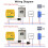 Tuya Wifi  Power Meter with Current Transformer Sensor Clamp 80A  Meter,2CH 8