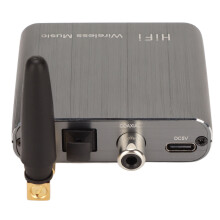 HiFi Bluetooth Receiver with Delayless Audio for TV Speakers and CD Player