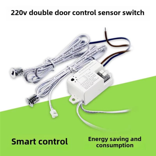 220V Cabinet Door Control Induction Sensor Wardrobe   Support Open/Concealed Installation Single Door Control 2