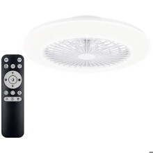 Ventilatore da soffitto Philips LED Amigo 20 W, 42 W (Ø x H) 490 mm x 137 mm bianco con illuminazione, variabile