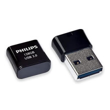 MEMORIA USB PHILIPS 128GB ULTRA PEQUEÑA USB 3.0 PENDRIVE PICO ED