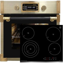 Kaiser EH 6427 AD+KCT 6703 F, Quattro forni incasso 73L 60 cm+ Piano cottura elettrico, 60 cm