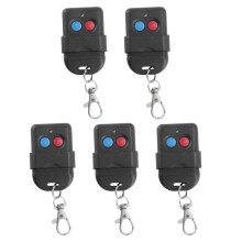 5X 8 Dip 330Mhz Copy Remote Control Fixed Code 2 CH Duplicator for Gate Garage Door Opener or Alarm System