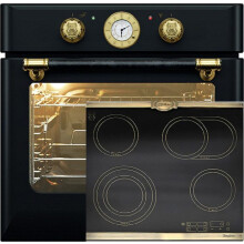 KAISER Ensemble four EH 6432 BE +KCT 6185 Em Quattro elettrico Autonomo, 8 funzioni con piano cottura in vetroceramica 60 cm