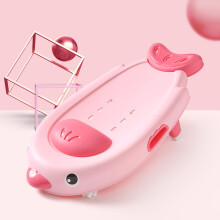 Portable Support Cushion Mat For Newborns, Swimwear Cloth Bath Tub With Ergonomic Design, Non-Slip Foldable Bath Tub For Safe Bathing, Lightweight Was