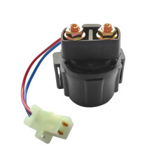 Relay Solenoid for Bear 350 YFM350FW 4x4 1987-1999 ATV Black
