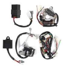 Multifunktionales Upgrade-Kabelbaum-Set für ATVs, inklusive CDI-Statorspule, Relais und Regler für 50-cm³-, 70-cm³- und 90-cm³-Roller, Quads und