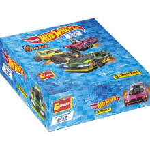Sticker Box - PANINI - Hot Wheels TC - 24 packets - 1 limited edition card - 144 stickers