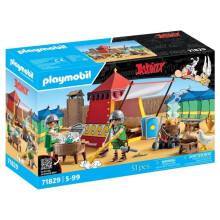PLAYMOBIL 71829 Zelt der Legionäre, Asterix, Figuren aus dem Comic, Ab 5 Jahren