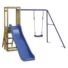 Spielplatz im Freien - HELLOSHOP26 - Schaukeln & Spielgeräte - Massivholz - 3-8 Jahre - 237 x 321 x 169 cm