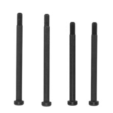 4 Stück C-Hub-Stift DBX07 EX 07 0,5oz 45mm/41mm Schwarz
