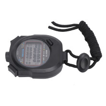 Waterproof Digital Sports Timer 2-Row LED Display, Multi-Function Stopwatch, 1.9In