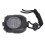 Waterproof Digital Sports Timer 2-Row LED Display, Multi-Function Stopwatch, 1.9In 1