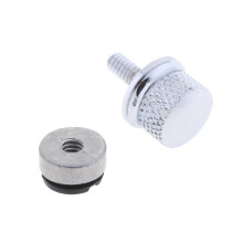 Motorcycle Chrome Aluminum Solo Seat Nut Bolt Mount Kit for Harley