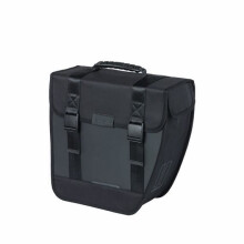 Sacoche étanche simple biseautee droite Basil Tour - black - 14 l