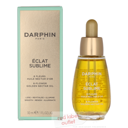Darphin Huile nectar doré ÉCLAT SUBLIME 8 fleurs 30 ml