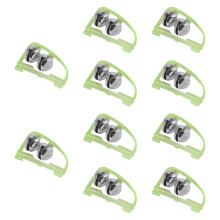 10 Pieces Fishing Bells Clips for Night Fishing Equipment Double Alarm