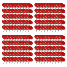 (B) Outdoor Reflective Flat Head Nails At Night Multi-specification Five-color Optional Round Nails Fixed By Field Night Marks