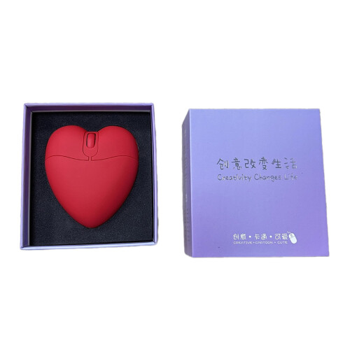 USB Small Mouse Love Heart Mouse for PC Computer Game Girls Gift