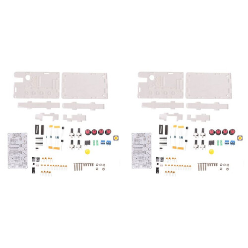 2X MAX038 Signal Generator DIY Kit 1Hz-20MHz Function Generator High-Speed Op-Amp Generator Sine/Rectangular/Sawtooth