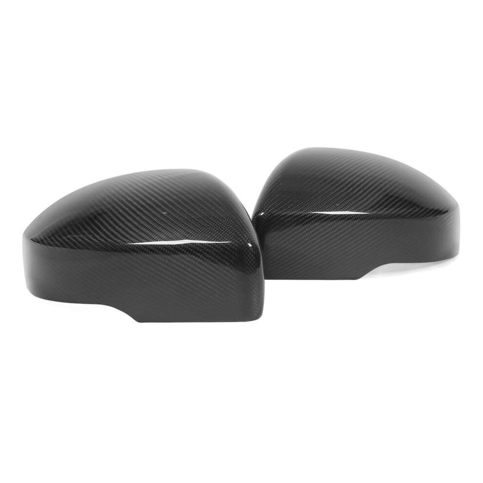 2Pcs 3K Real Carbon Fibre Mirror Caps L405 7055741842573