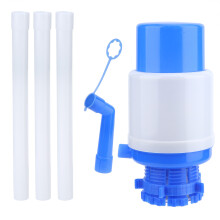 Adjustable Tube Length Manual Water Pump For5Gallon Bottle Easy To Install And Use No Batteries Or Charging Needed BPA-Free Food Grade Material
