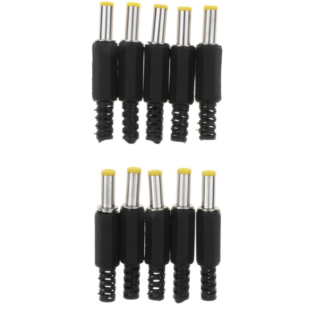 10Piece Dc Power Male Plug Welding Adapter Connector 5.5X2.1mm 6901423136267