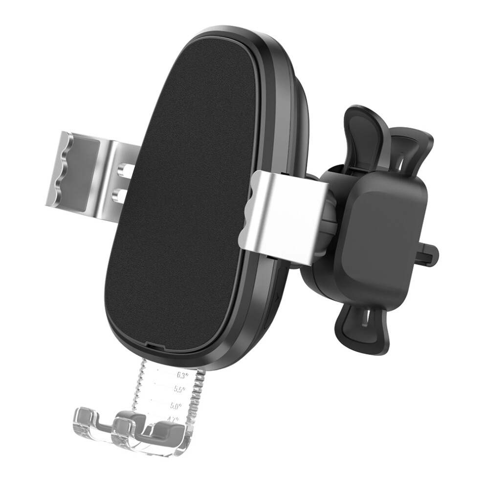 Automatic Motorized Car Phone Holder With360 Rotation, Hands Free Universal Mount For Cd Slot, Non-Slip Silicone Pad Protection Quick Release 9159805500114