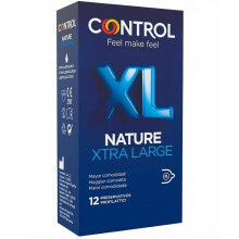 Control Nature Preservativos Extra Grandes - Caixa com 12