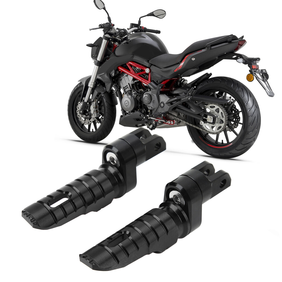 Aluminum Alloy Front Foot Peg For Benelli Bn302s/Tornado/Tnt 2018-2022 Black 4631372453727