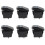 6X  Light Horn Pattern LED 12V/20A 24V/10A 5-Pin Rocker Toggle  Car Boat 1