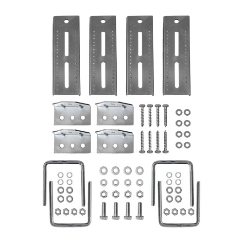 4Pcs 8inch Boat Trailer Bunk Brackets Set Generic Accessories Square U