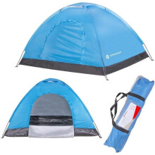 Tienda de camping - SPRINGOS - 2 personas - Impermeable - Ligera - Mosquitera