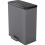 Curver Lixeira com Pedal Retangular - DECO BIN - 65 L - Antracite - Curver 1