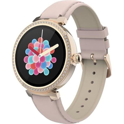 Denver SWC-342RO Bluetooth-Smartwatch mit Herzfrequenz- und Blutsauerstoffsensor