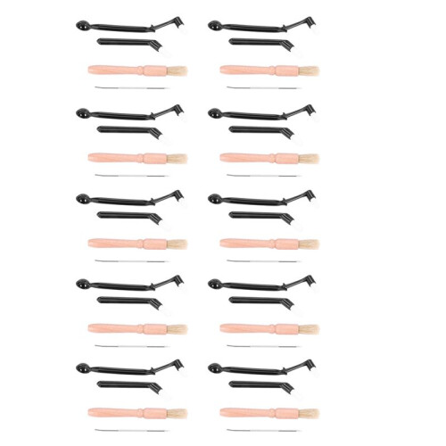 40 Pcs Coffee Machine Cleaning Set Coffee Grinder Brush Coffee Machine Group  Cleaning Brush