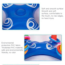 Fun Inflatable Pool Ring Toss Set with 4 Hoops and Pump for Kids