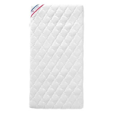 Perfekte Babymatratze - 60x120x10 cm - 2 Seiten: Sommer / Winter - Abnehmbar - Anti-Milben
