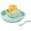 BEABA Beaba Silicone Meal Set (4 pcs) - Natural 1