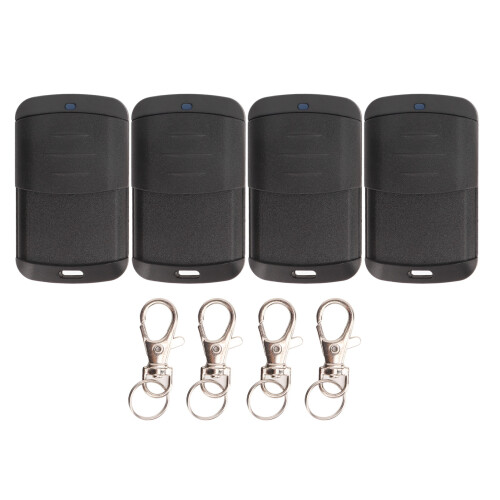 User Friendly Garage Door Opener Remote With Auto Seek Rolling Code Technology Enhanced Security Multi Frequency And Keychain Compatibility For