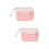 2Pièces Boîte De Poudre Lait Bébé Rose Sécurisée À 7