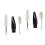 2Pièces Embout Saxophone Alto Performance Avec Brosse Nettoyage 4