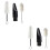 2Pièces Embout Saxophone Alto Performance Avec Brosse Nettoyage 6